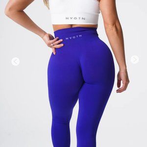 NVGTN Cobalt Solid Seamless Leggings